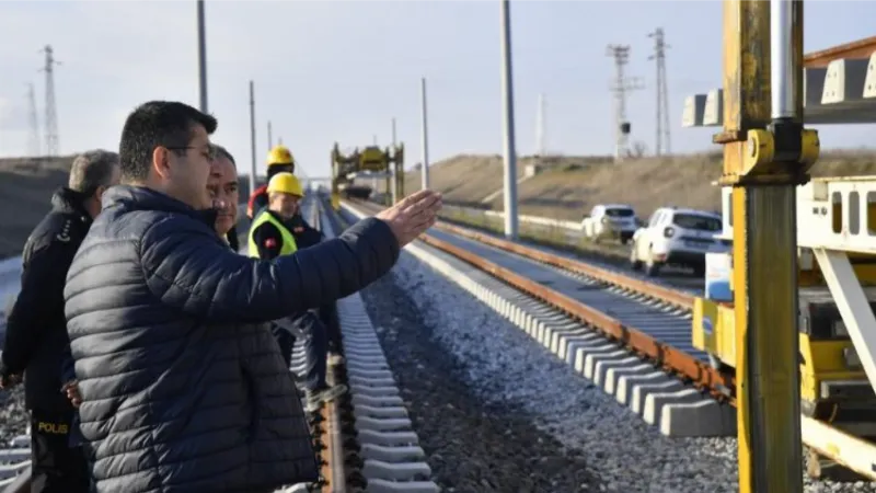 Vali Kırbıyık'tan Kapıkule-Halkalı Tren Hattı'na inceleme