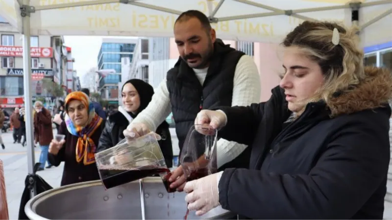 İzmitlilerden aronya suyuna tam not