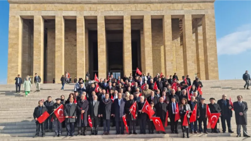 35. yılını kutlayan MESAM Ata’nın huzurunda