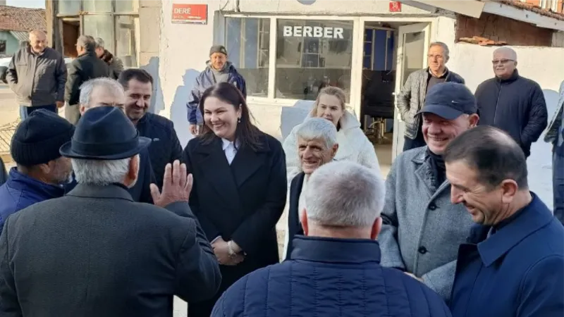 AK Parti Edirne'de ilçe ve belde ziyaretlerini sürdürüyor