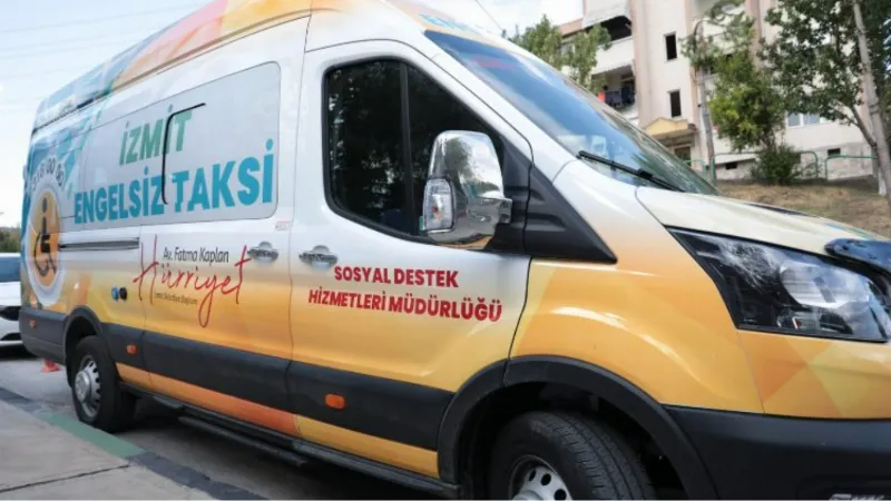 İzmit'te engelleri ortadan kaldıran 'taksi'