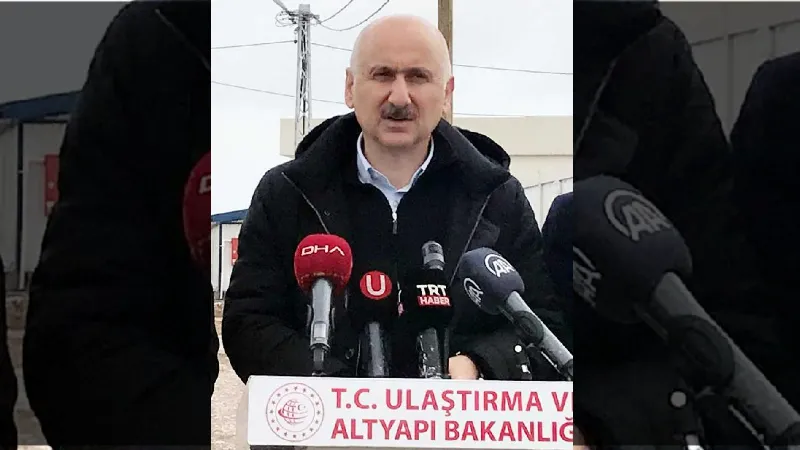 Bakan Karaismailoğlu: 522 personelle arama yapılıyor