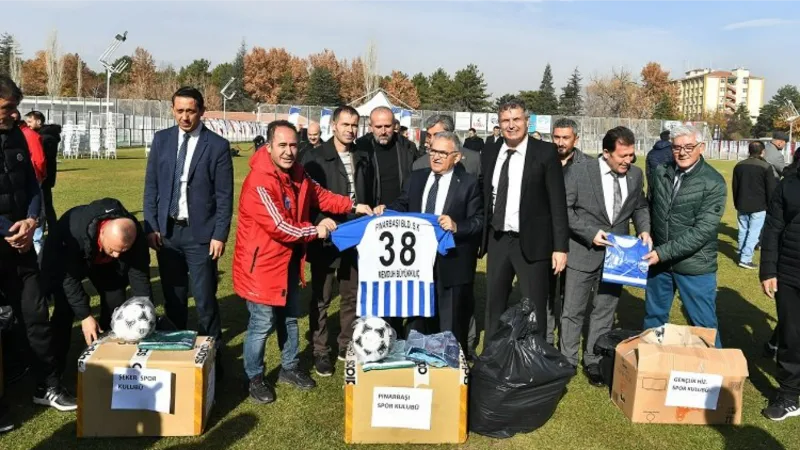 Kayseri'de amatör futbola 'büyük' destek