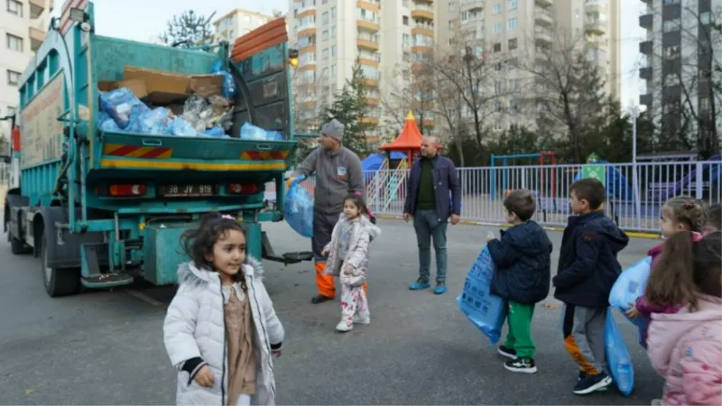 Kayseri Melikgazi'de çocuklara 'enerji tasarrufu' eğitimi