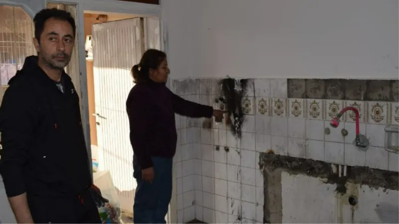 Hatay'da evi yanan aileye 'Büyük' destek