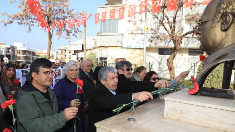 Uğur Mumcu, İzmir Güzelbahçe'de anıldı