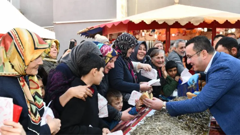 Bursa Mustafakemalpaşa'da Karadeniz rüzgarı