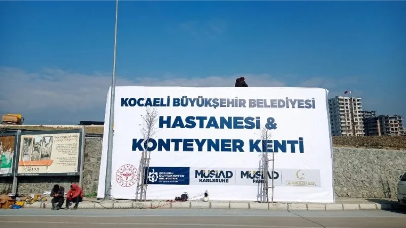 Hatay Defne'ye Kocaeli Büyükşehir Hastanesi