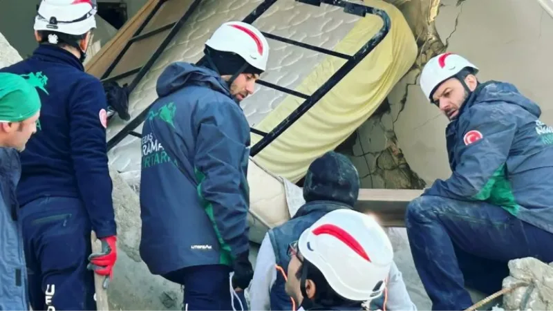 UEDAŞ Arama Kurtarma Timi yeniden Hatay'da