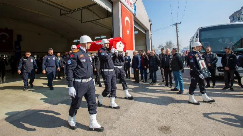 Bursa İtfaiyesi'nin acı günü