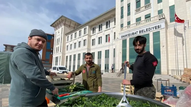 'Gastro İnegöl' şeflerinden Kahramanmaraş seferberliği