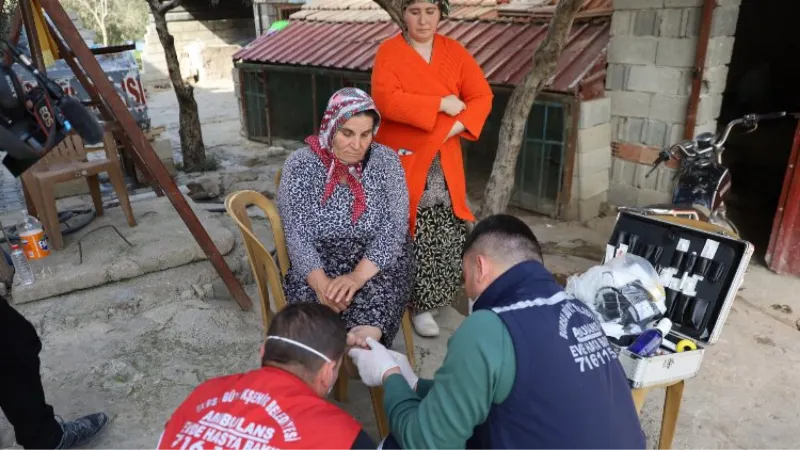 Bursa sağlık hizmetlerini depremzedelerin ayağına götürüyor