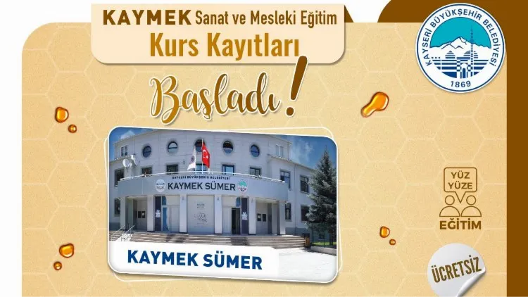 KAYMEK'ten arıcılık kursu