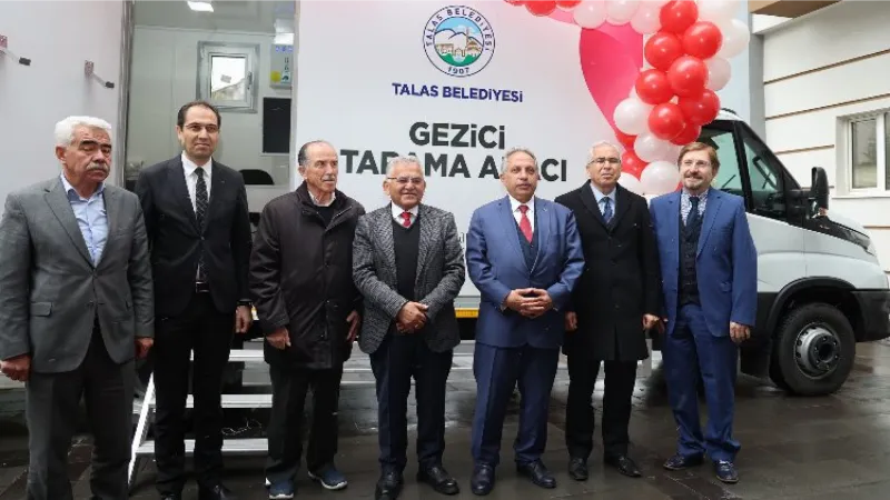 Kayseri Talas'tan kansere karşı büyük adım