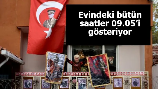 Evindeki bütün saatler 09.05’i gösteriyor