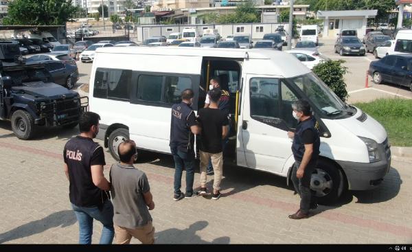 Mersin'de PKK şüphelileri adliyeye sevk edildi