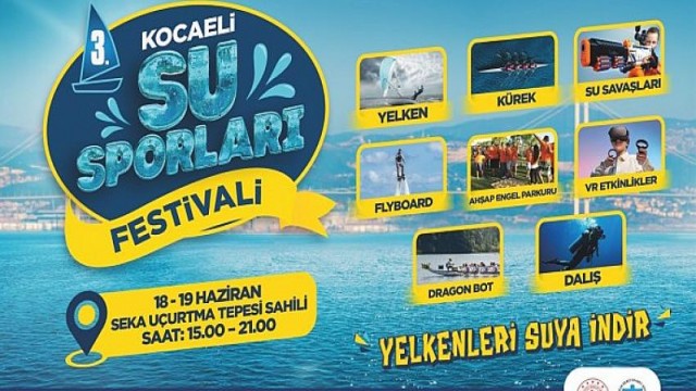 3. Su Sporları Festivaline davetlisiniz