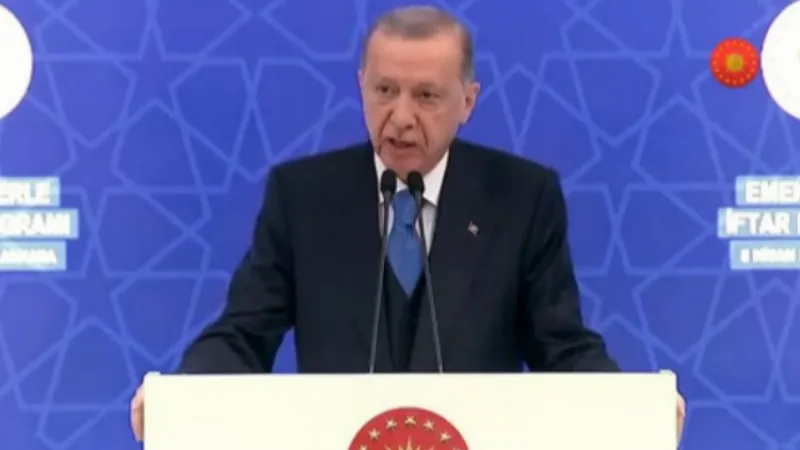 Cumhurbaşkanı Erdoğan: İsrail'in yaptığı zulüm siyasetidir