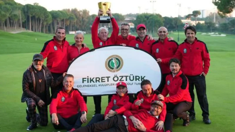 Fikret Öztürk Kulüplerarası Golf Turnuvası'nda Kemer Country şampiyon oldu