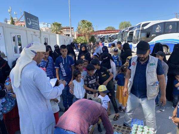 Suriye'ye kaçan 161 Iraklı ülkelerine döndü