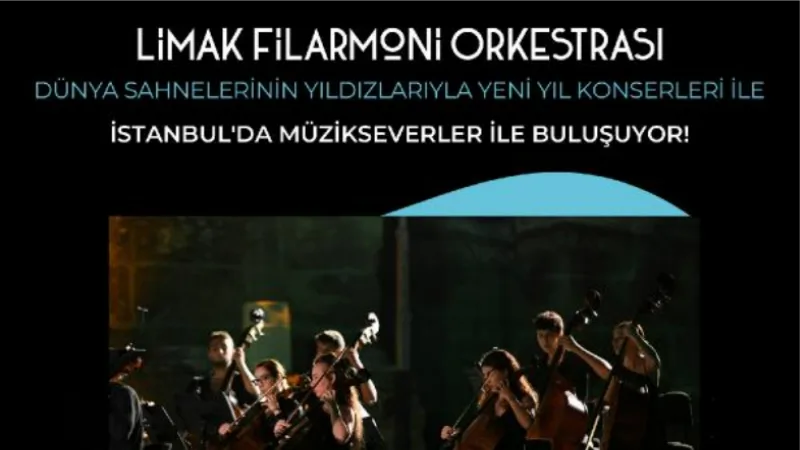 Limak Filarmoni Orkestrası'ndan geleneksel yılbaşı konserleri