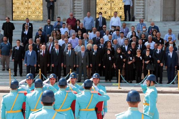 Eski milletvekili Ahmet Toptaş için TBMM'de tören