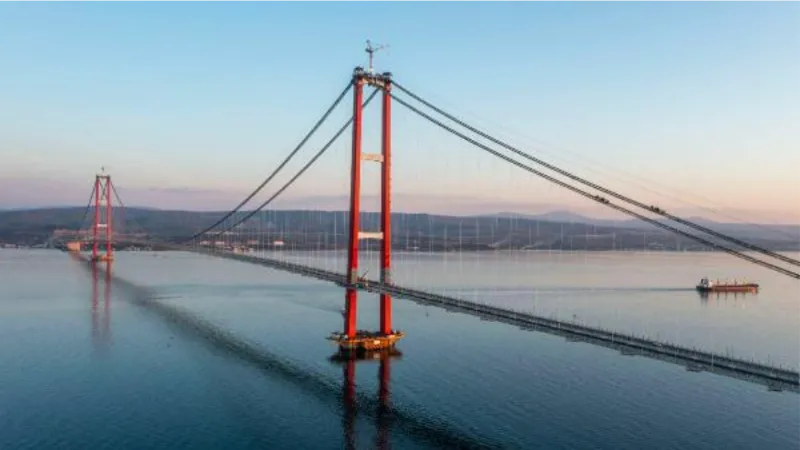 1915 Çanakkale Köprüsü'ne 'Yılın En Başarılı Projesi' ödülü