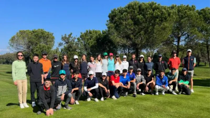 Golf Milli Takım aday kadro kış kampı tamamlandı