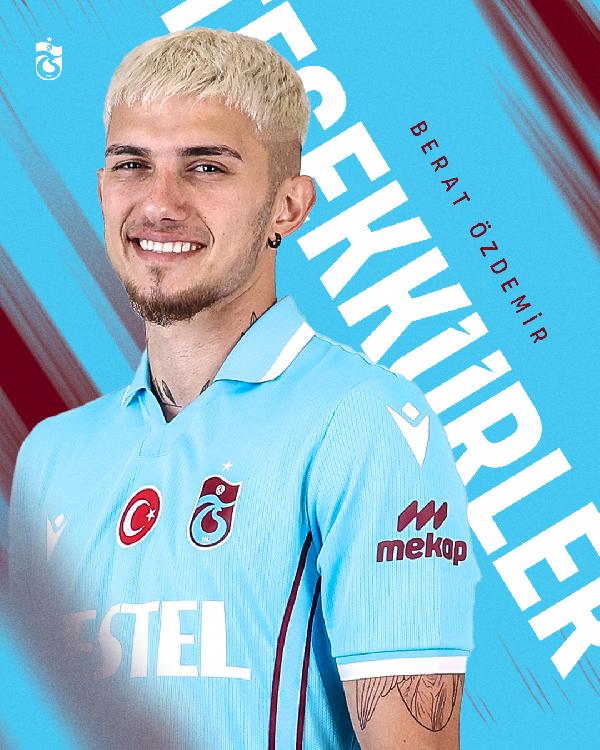 Berat Özdemir Trabzonspor’dan ayrıldı