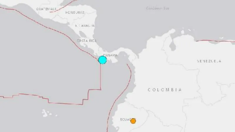 Panama’da 6.7 büyüklüğünde deprem