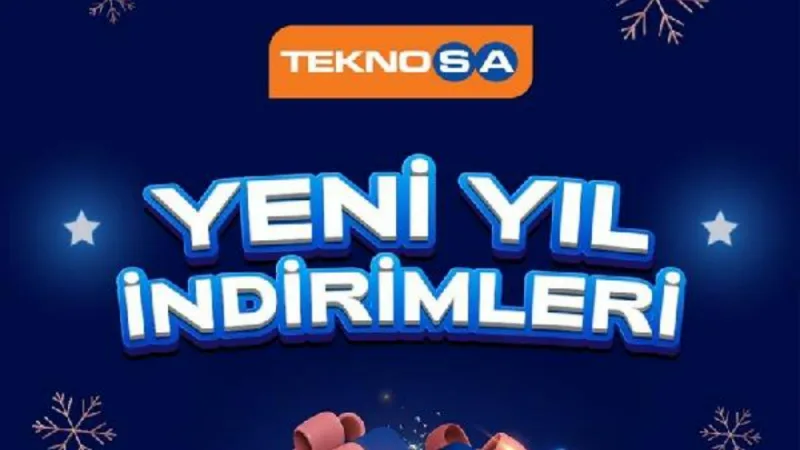 Teknosa’dan yeni yıl kampanyası