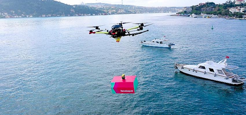 Yemeksepeti, Drone’la İlk Yemek Teslimatını Başarıyla Gerçekleştirdi