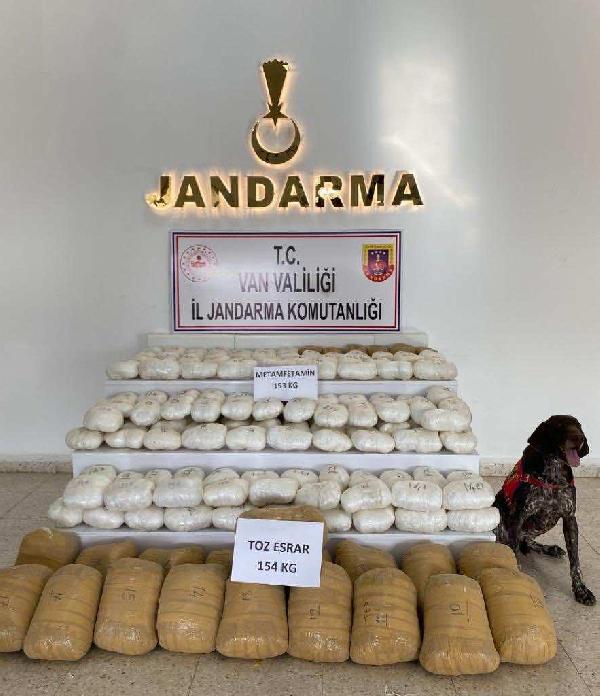 Van'da 307 kilo uyuşturucu madde ele geçirildi