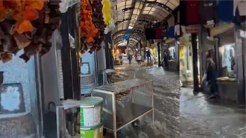 Hatay'da sağanak hayatı olumsuz etkiledi