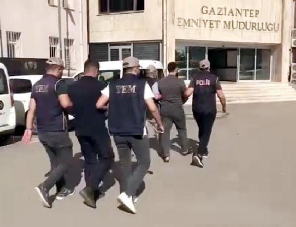 Gaziantep'te DEAŞ operasyonunda 2 tutuklama