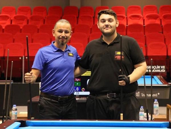 İlklere sahne olan Bilardo Şampiyonası'nda altın madalyaya Melih Dağaş uzandı