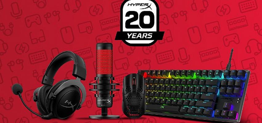 HyperX Oyun Dünyasındaki 20. Yılını Kutluyor