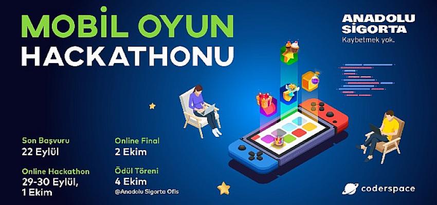 Anadolu Sigorta Mobil Oyun Hackathonu’na Başvurular Başladı