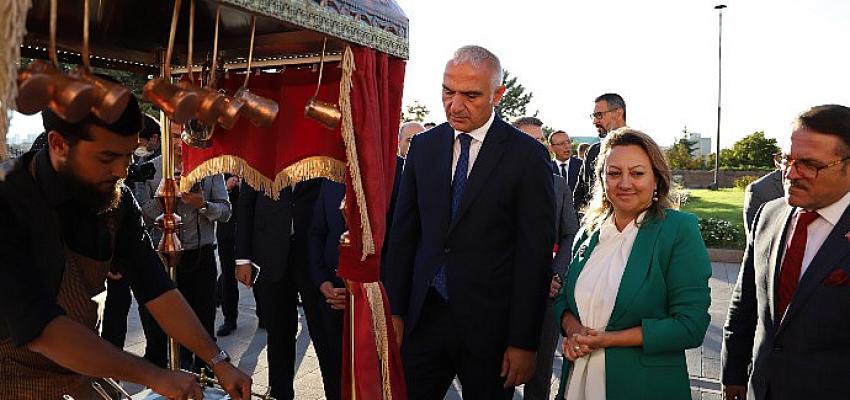 Kültür ve Turizm Bakanı Mehmet Nuri Ersoy Başkent Kültür Yolu Festivali’ne Katıldı