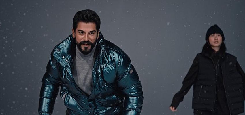 Burak Özçivit’ten soğuk havaya karşı “cool” duruş