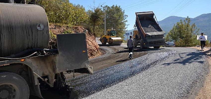 Alanya Üzümlü yolu asfaltlandı