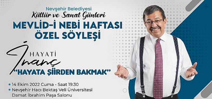 Hayati İnanç Nevşehir’de Gönüllere Dokunacak