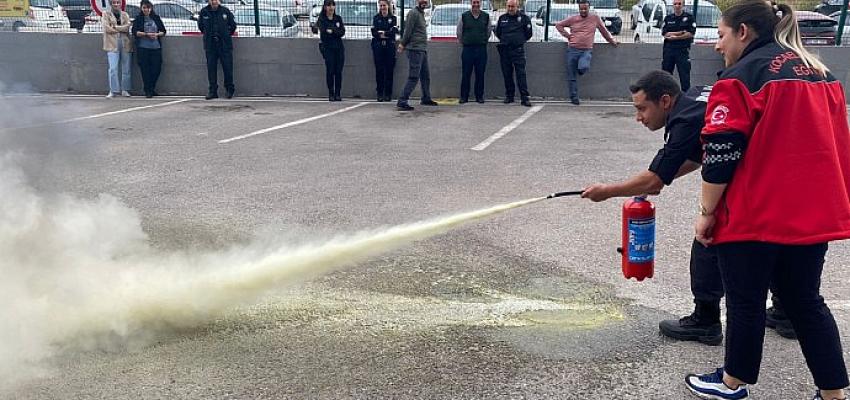 Kocaeli Büyükşehir İtfaiyesi, eğitimde vites yükseltti