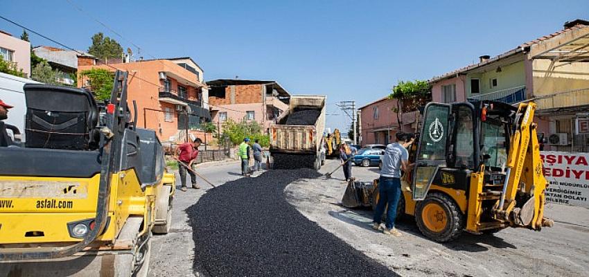 Karşıyaka Kendi Asfaltını Üretiyor