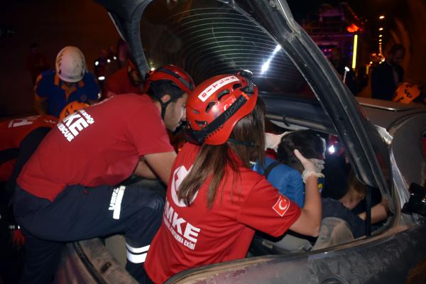 Bitlis’te tünelde trafik kazası tatbikatı