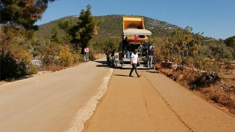 Muğla Büyükşehir 5 Ayda 127 km. Yol Çalışması Gerçekleştirdi