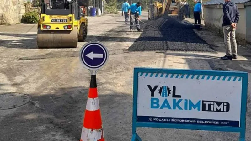 Yol Bakım Timi, canla başla çalışıyor