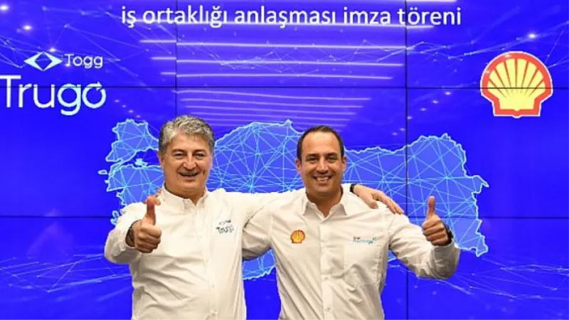 Togg Trugo ve Shell, Türkiye’yi şarj cihazlarıyla donatmak için güçlerini birleştirdi