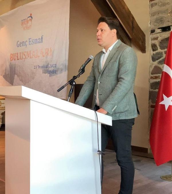 AK Parti'li Hamza Dağ, genç esnafla buluştu