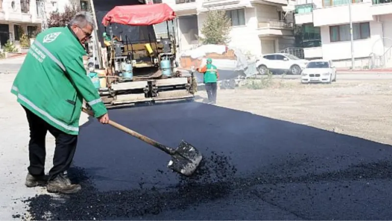 Çankaya’da Asfalt Sezonu Devam Ediyor